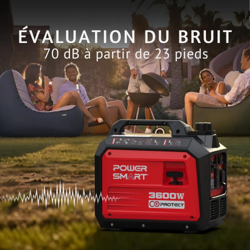 VoltMate™ Générateur à Essence Inverter 3600W