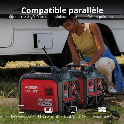 VoltMate™ Générateur à Essence Inverter 3600W